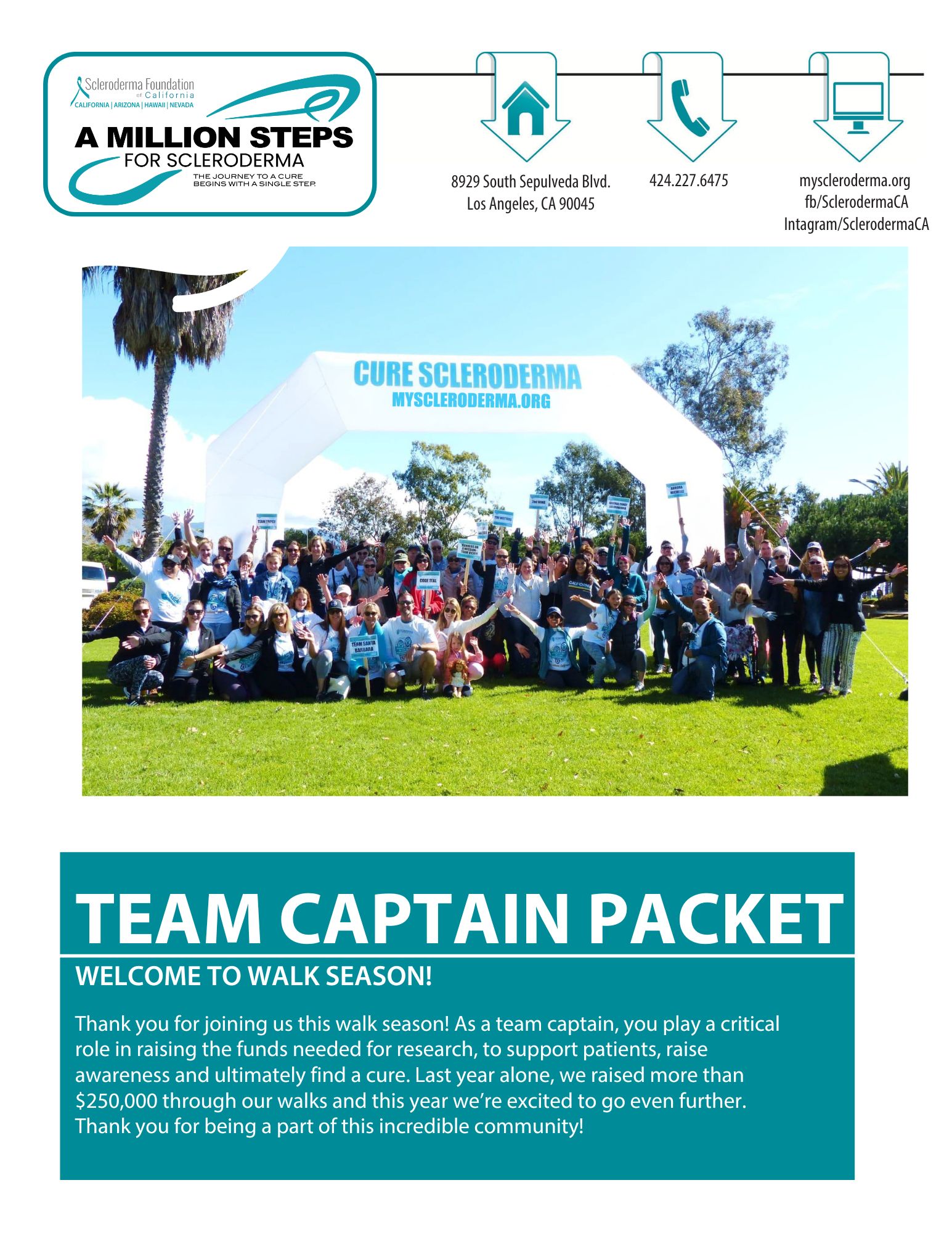 team captain packet